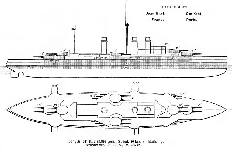 Courbet_class_diagrams_Brasseys_1912
