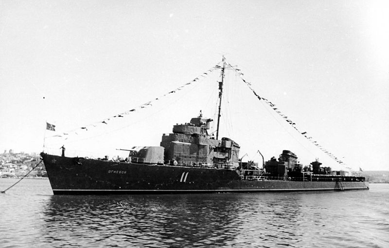 The previous ww2 Ognevoi class