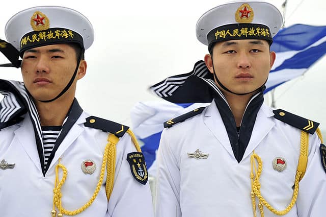 Chinese PLAN sailors, Qindao
