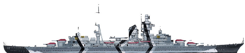 Le Prinz Eugen en mai 1941