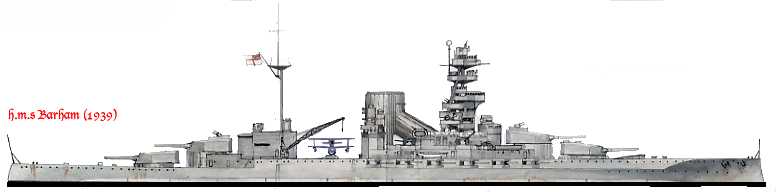 hms barham battleship ww2