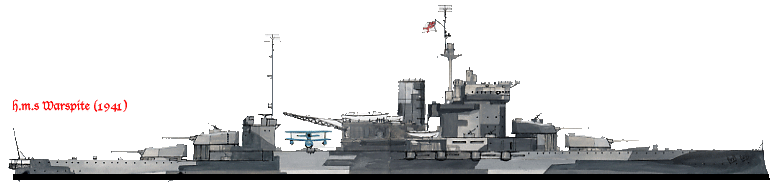 hms warspite battleship ww2
