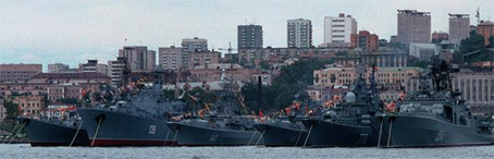 Soviet Fleet at Vladivostok