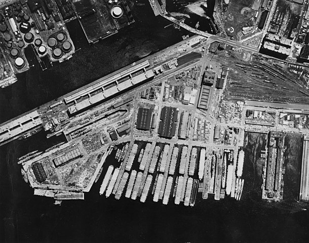 South Boston annex and army base, circa 1958