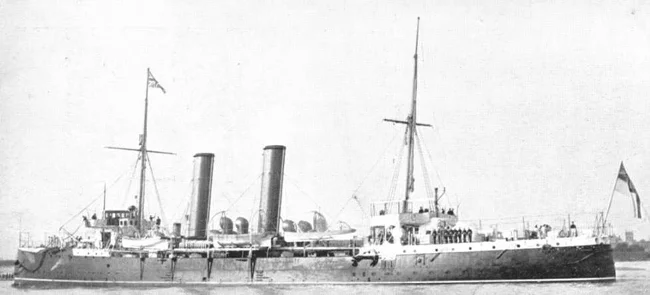 HMS Brillant as built