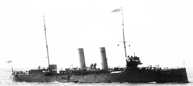 HMS Naiad - Imperial War Museum Coll.