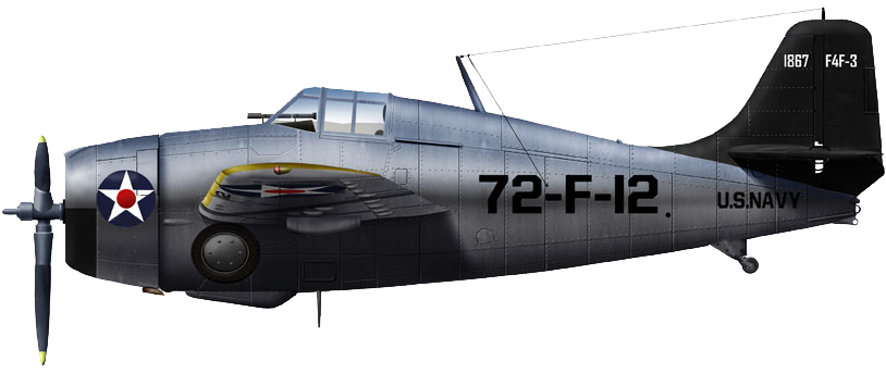 F-3 from VF-7n, USS Wap, 1942