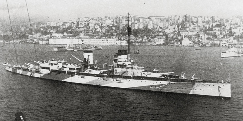 Yavuz in 1945.