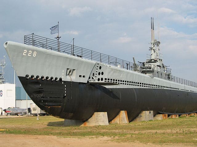 USS Drim preserved at Mobile Alabama