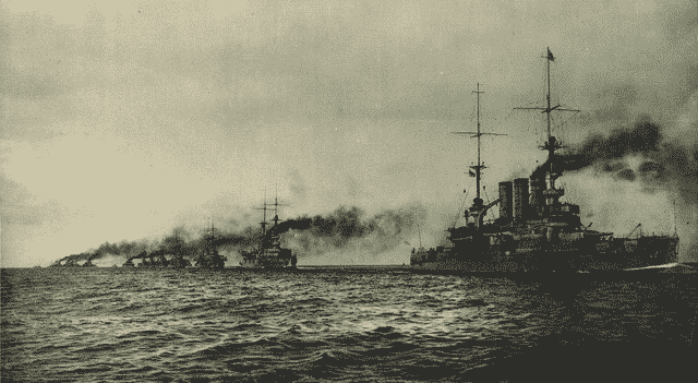 The high sea fleet pre-dreadnoughts battleline