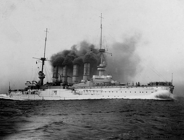 SMS Scharnhorst by Arthur Renard