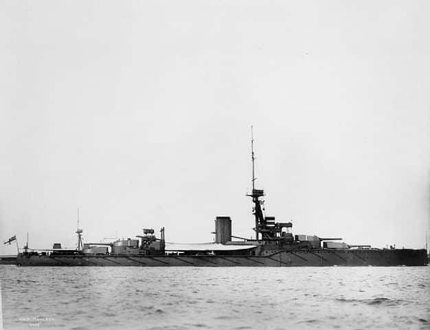 Profile of the HMS Monarch