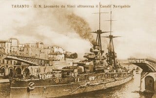 Battleship Leonardo Da Vinci in Tarento