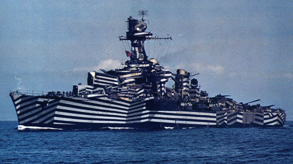 Camouflaged Gloire 1944