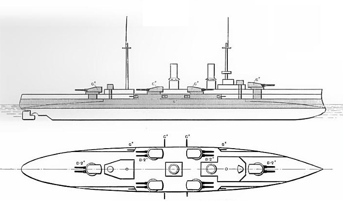 SMS Blücher class armoured cruiser