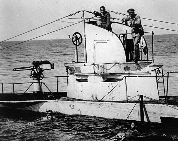 U-27, sank in August 1915
