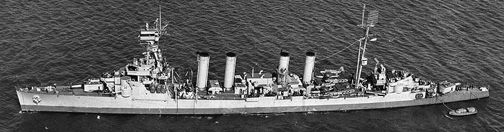 USS cincinatti off NY City 22 March 1944