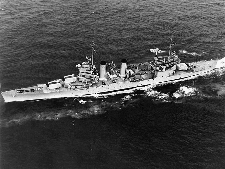USS Quincy 1940