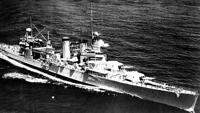 USS Tuscaloosa 23 August 1935