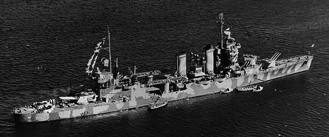 USS Tuscaloosa Scapa Flow 1942