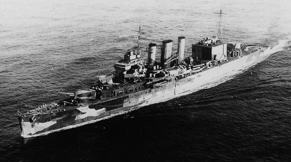 HMS Suffolk in May 1941