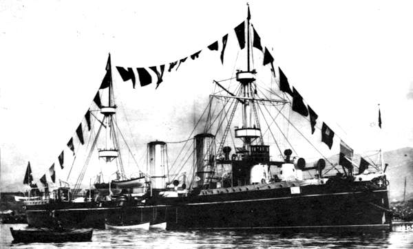 Regia Marine piemonte protected cruiser