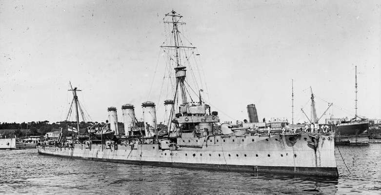 HMS Gloucester 1909