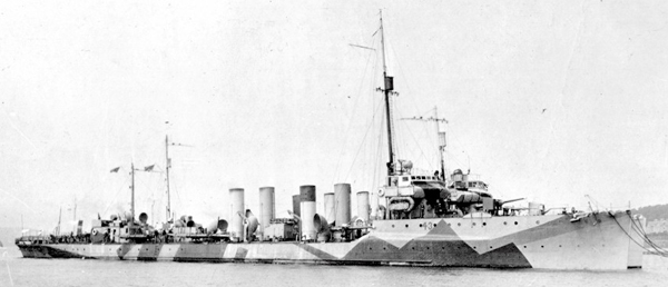 USS cassin 1918