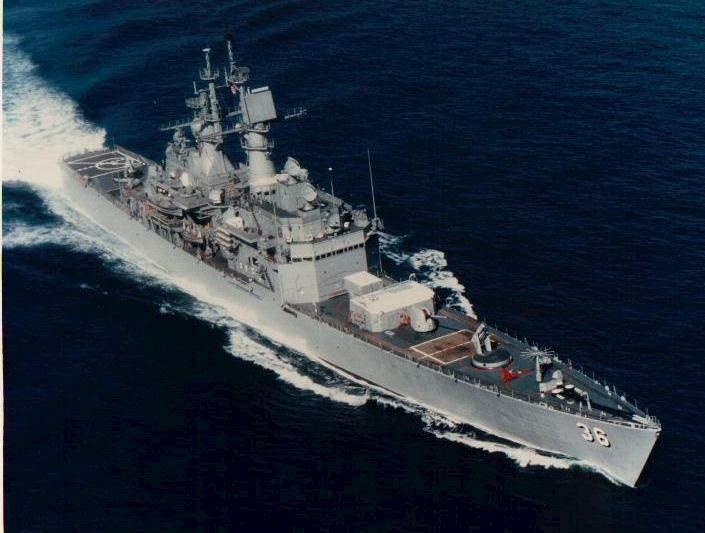 Cruiser USS California