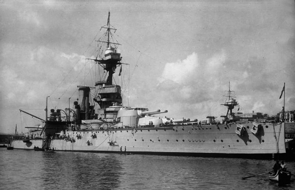 HMS Ajax in 1913