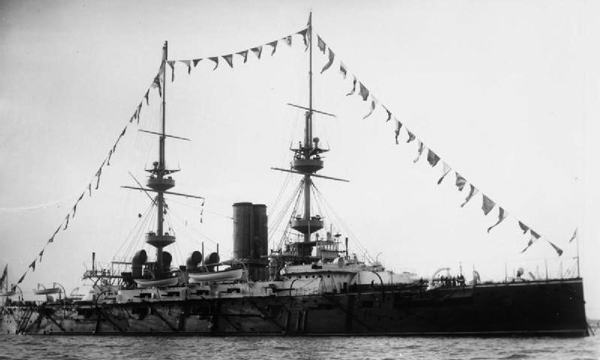 HMS Victorious 1898