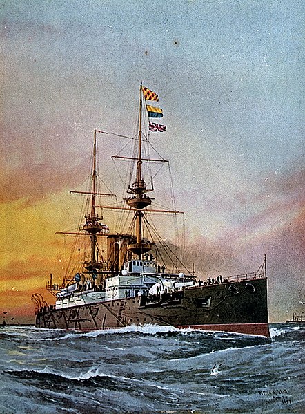 HMS Prince George Painting