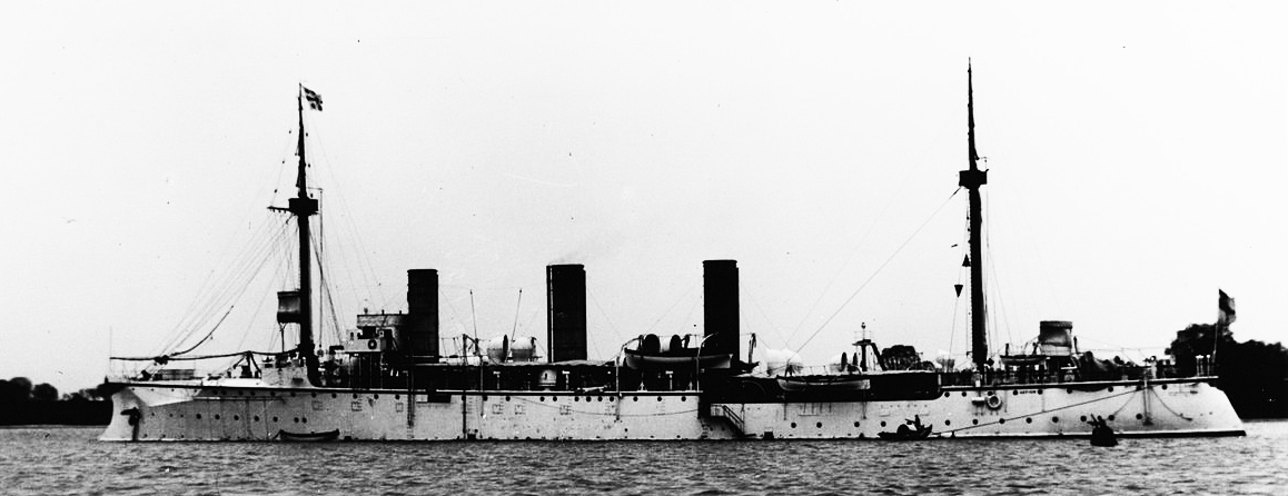 SMS Gefion at the China station