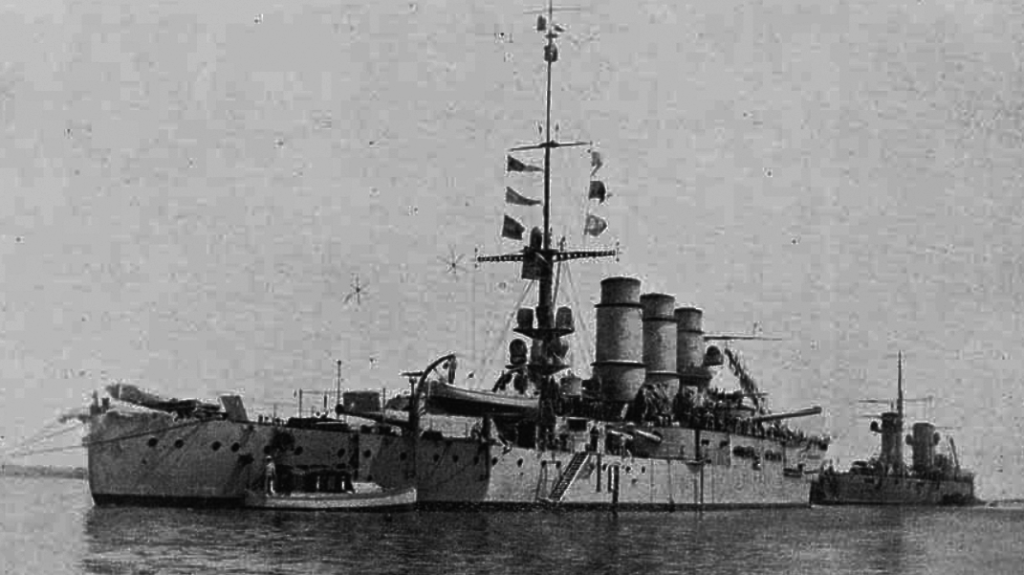 Battleship Roma in 1912