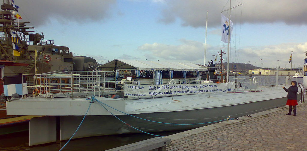 HMS Sölve as preserved in Gothenburg