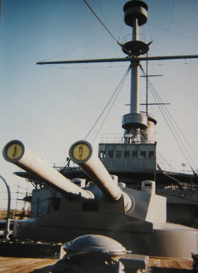 Battleship Mikasa as preserved