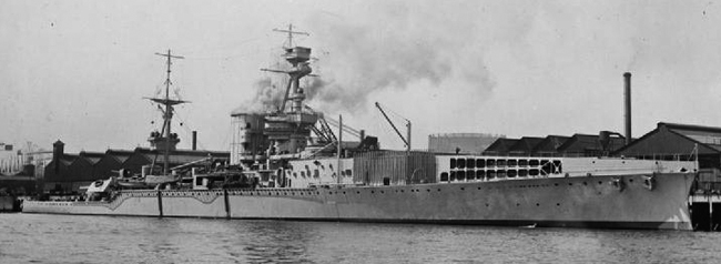 1917 conversion of HMS Furious