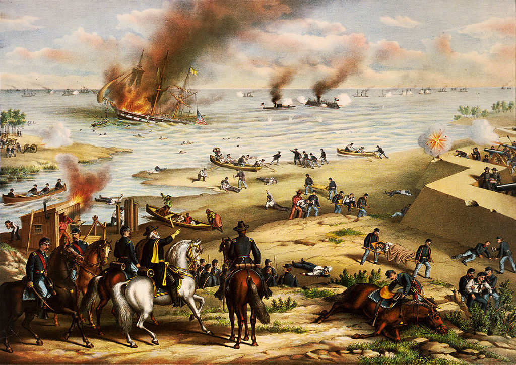 The battle of Hampton Roads