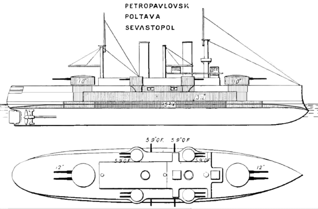 Battleship Poltava - Brasseys 1902