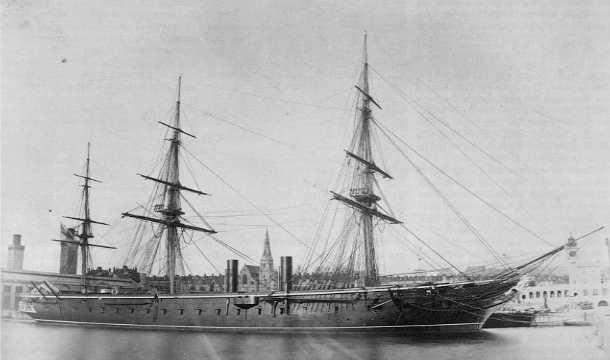 HMS Warrior as built
