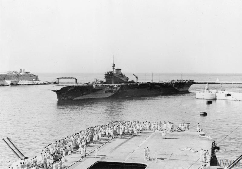 HMS Formidable Malta 1943