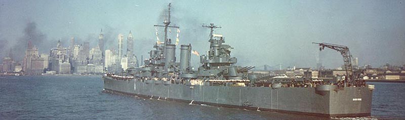USS Boise off NY