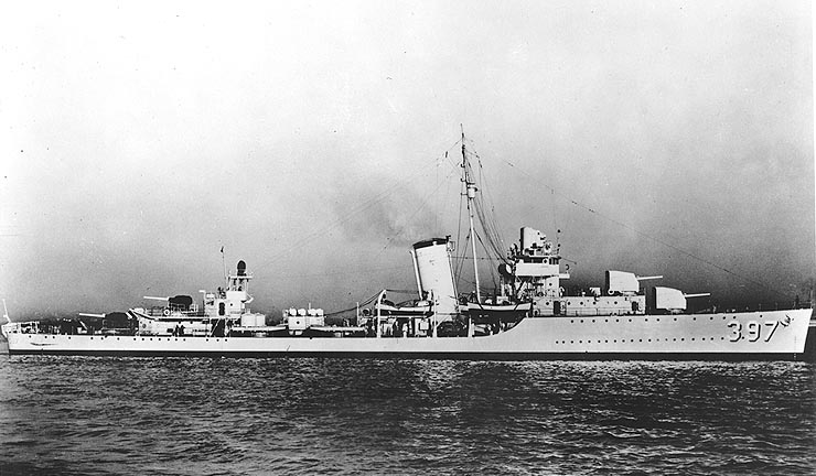 USS Benham DD-397