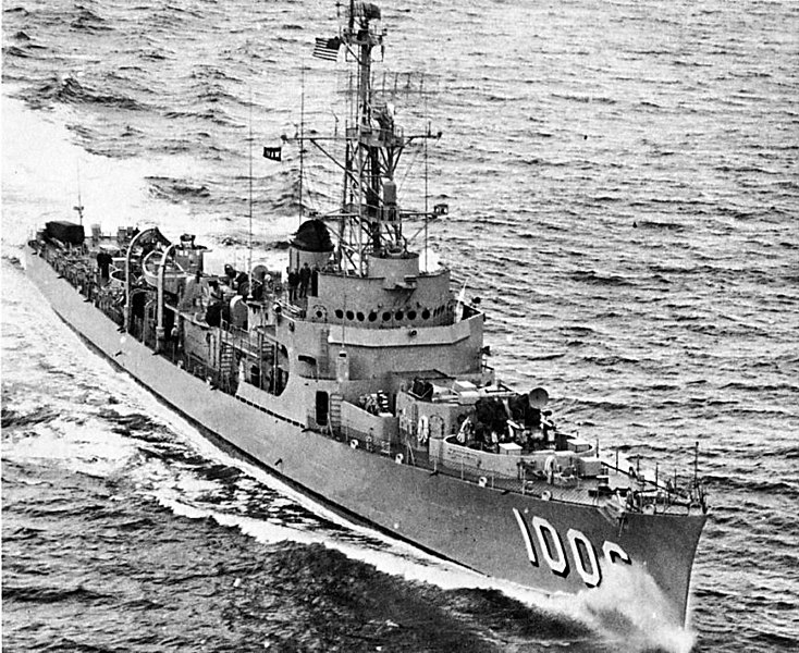 USS dealey May 1954
