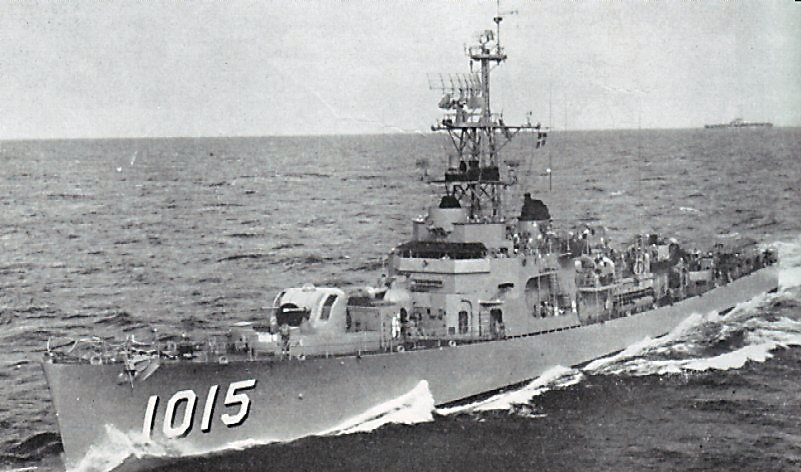 USS Hammerberg 1957