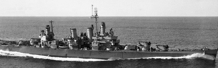 USS Savannah 1944
