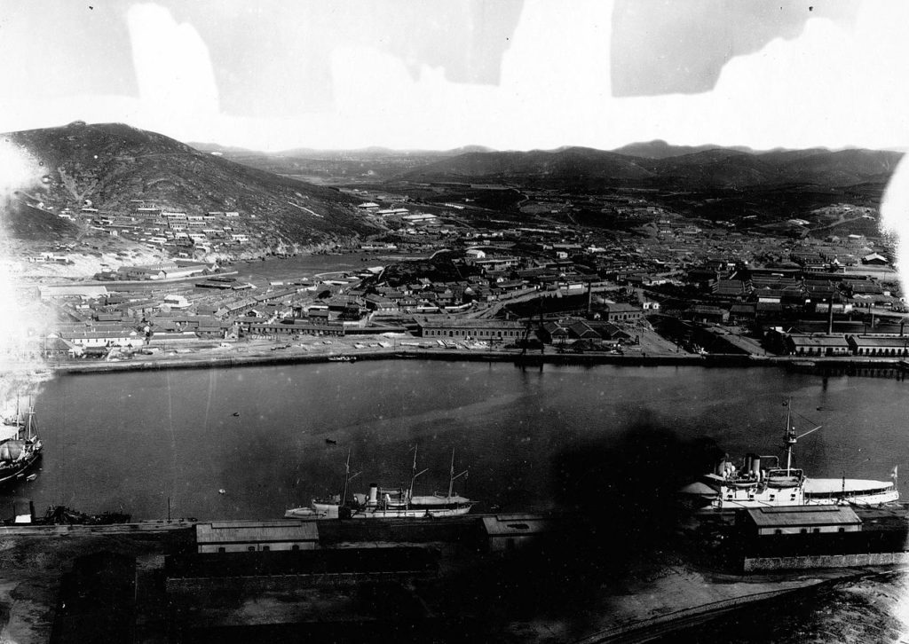 Aerial view of Port Arthur