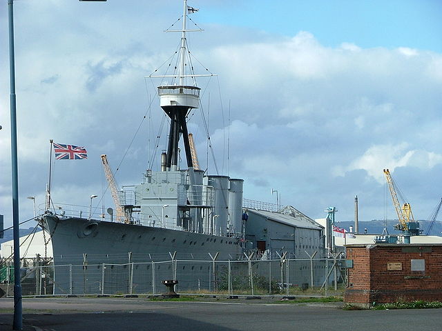 HMS Caroline in Belfast