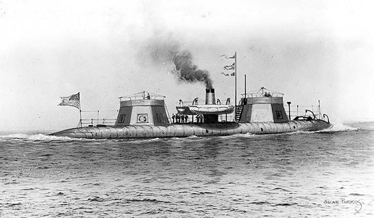 USS Keokuk at sea