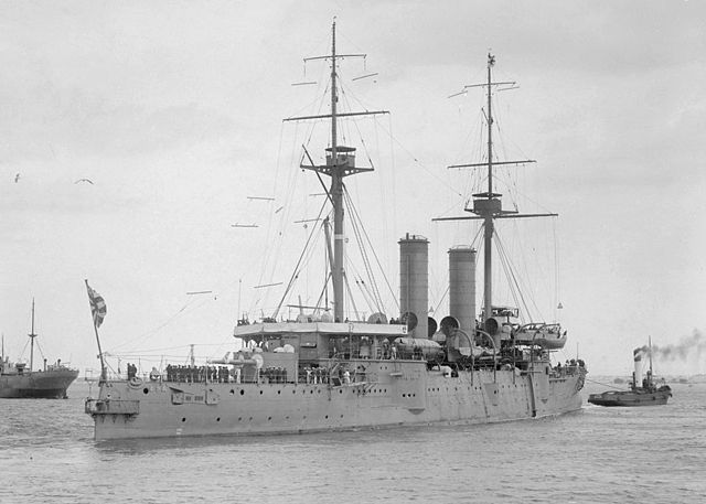 Asama towed off port in Australia circa 1923